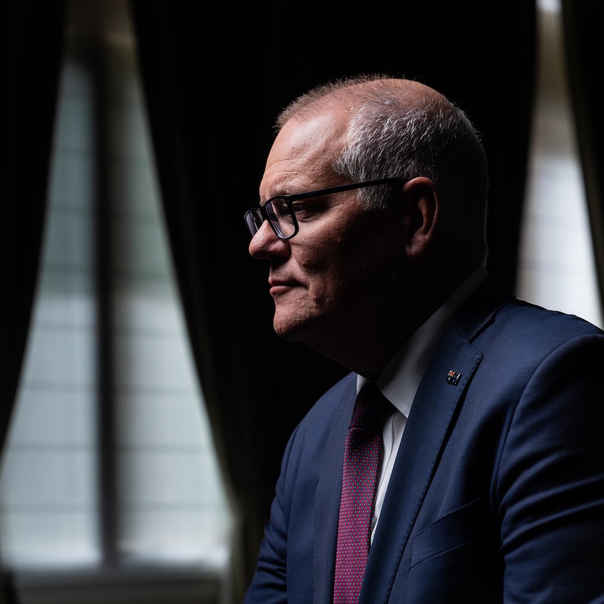 Scott Morrison portrait for Nemesis.