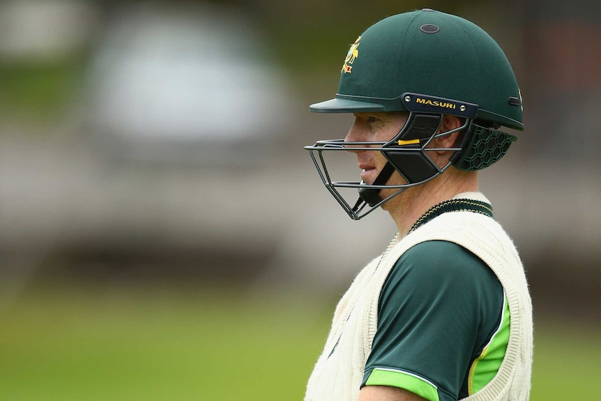 Chris Rogers in the nets