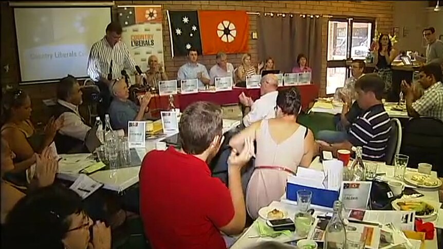 NT Country Liberal Party meeting at Tennant Creek