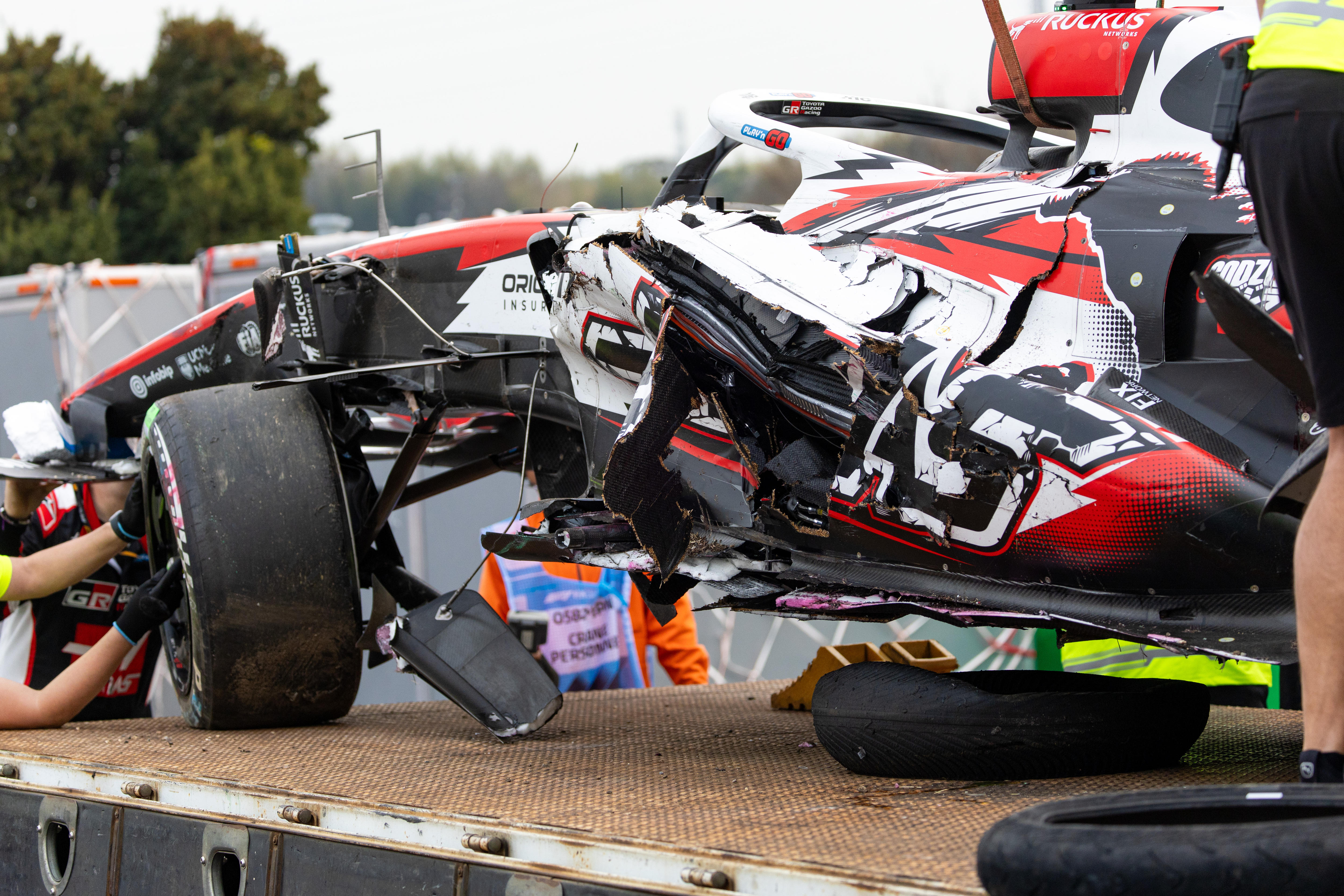 Quick hits: F1 driver limps from crash, teenager sets more records