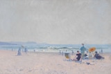 An image of Elioth Gruner's On The Sands from 1920.