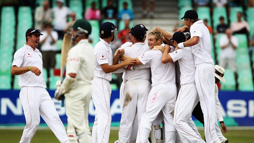 Crushing defeat...it was the first time in 45 years South Africa lost to England by an innings.