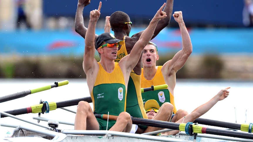 South Africa wins thrilling lightweight fours race