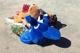 Showgoers set up a memorial for eight-year-old killed at Royal Adelaide Show