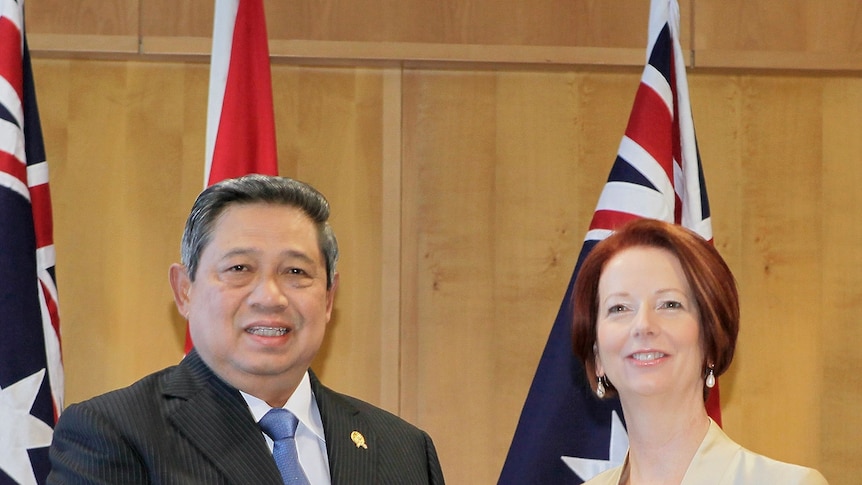 Indonesia's President meets with Australia's Prime Minister