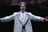 Baritone Michael Lewis, in the Opera Australia production of Nabucco.