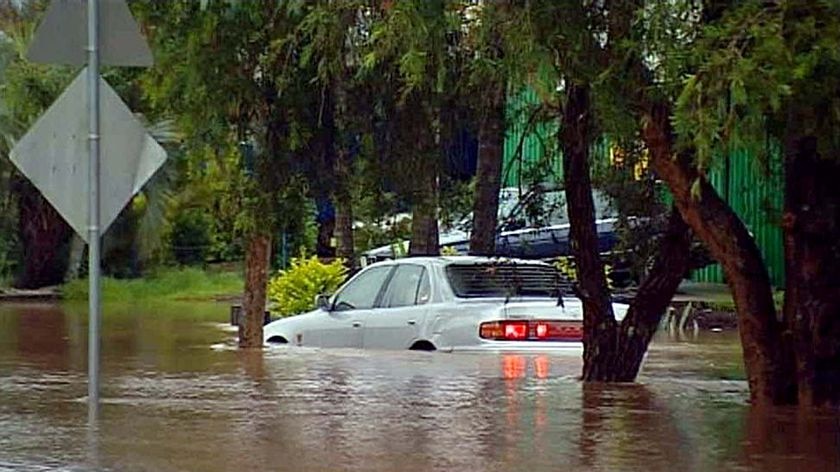 The SES is monitoring the rise of the Wilsons River, which has already begun flooding some parts of northern Lismore. (File photo)