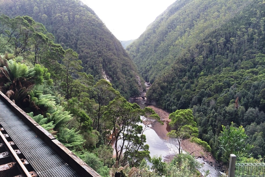 View to Queen River from the Abt Railway