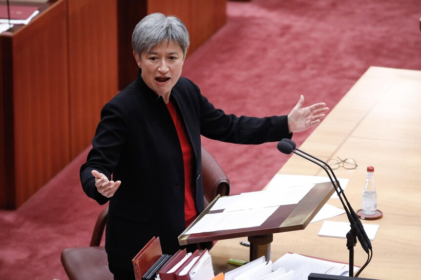 Senator Penny Wong. June 23, 2021