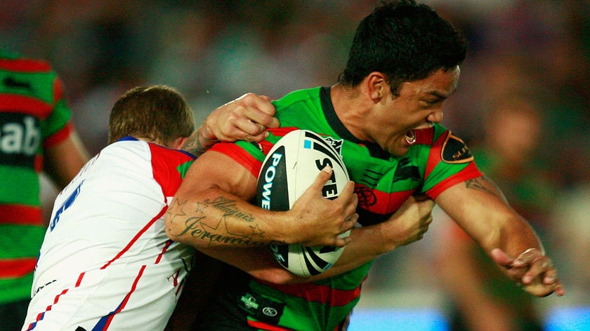 Mesmeric display: Issac Luke was the stand-out for South Sydney.