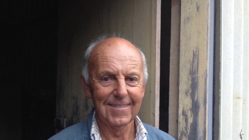 A head shot of oyster grower Geoff Diemar.