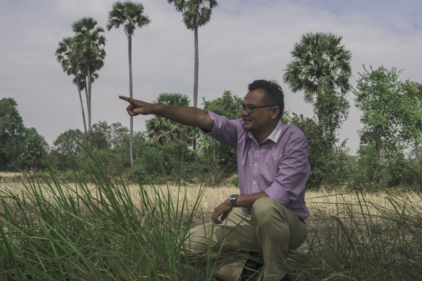 Filmmaker and Khmer Rouge labour camp victim Chhorn Bunhom.
