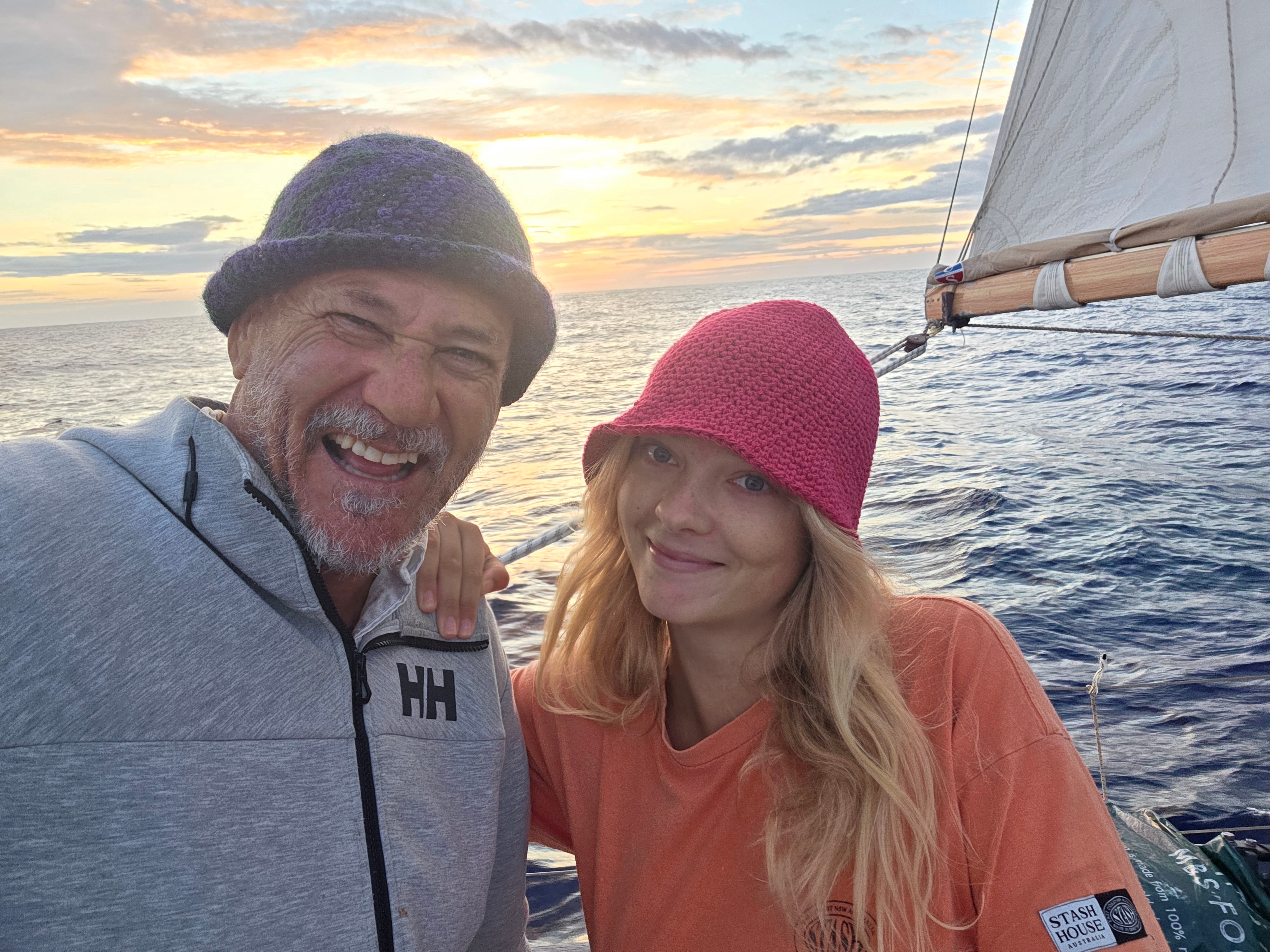 Dad and daughter defy doubters on epic voyage from Newcastle to Norway
