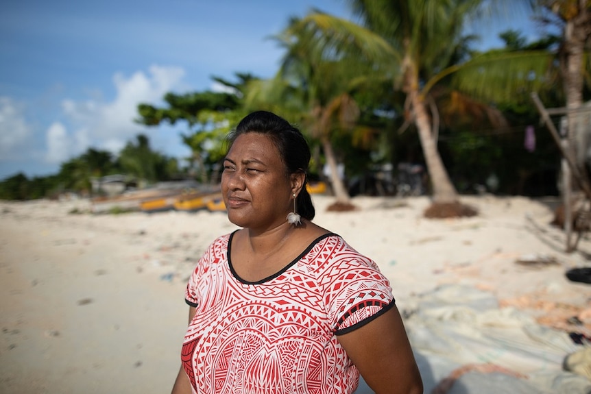 Esther, who resides in Betio, says she lives under constant threat of disease outbreaks.