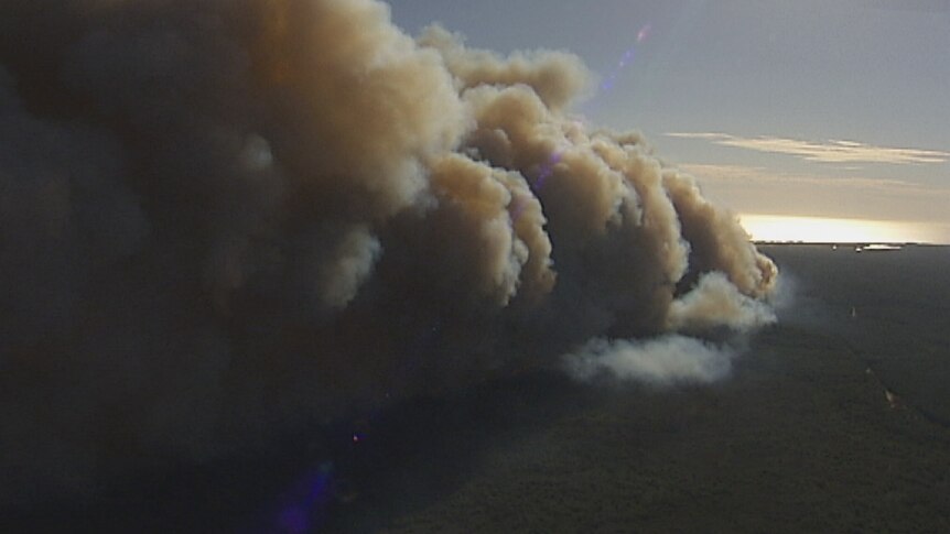Bushfire near Portland