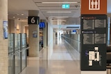An interior shot of the hospital