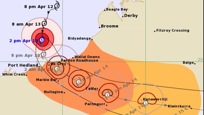 With Tropical Cyclone Ilsa set to rip through Pilbara at strength inland communities could face unprecedented risk