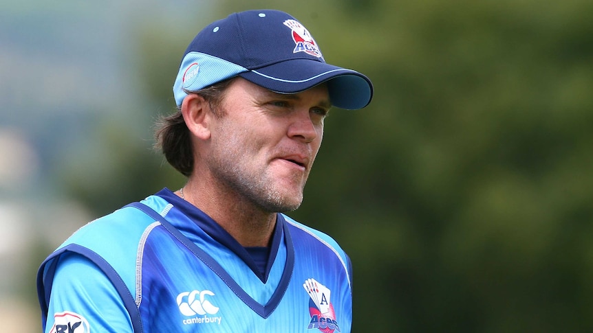 Lou Vincent with the Auckland Aces