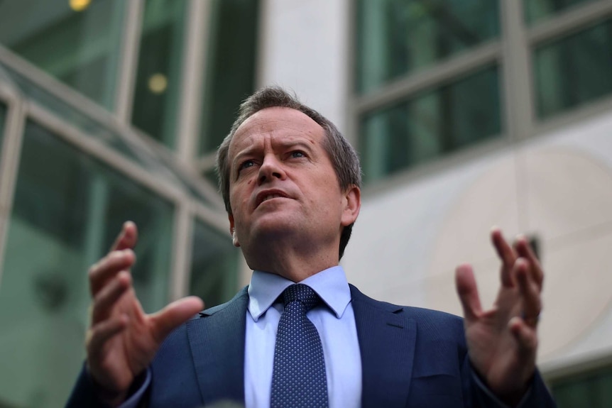 Bill Shorten press conference