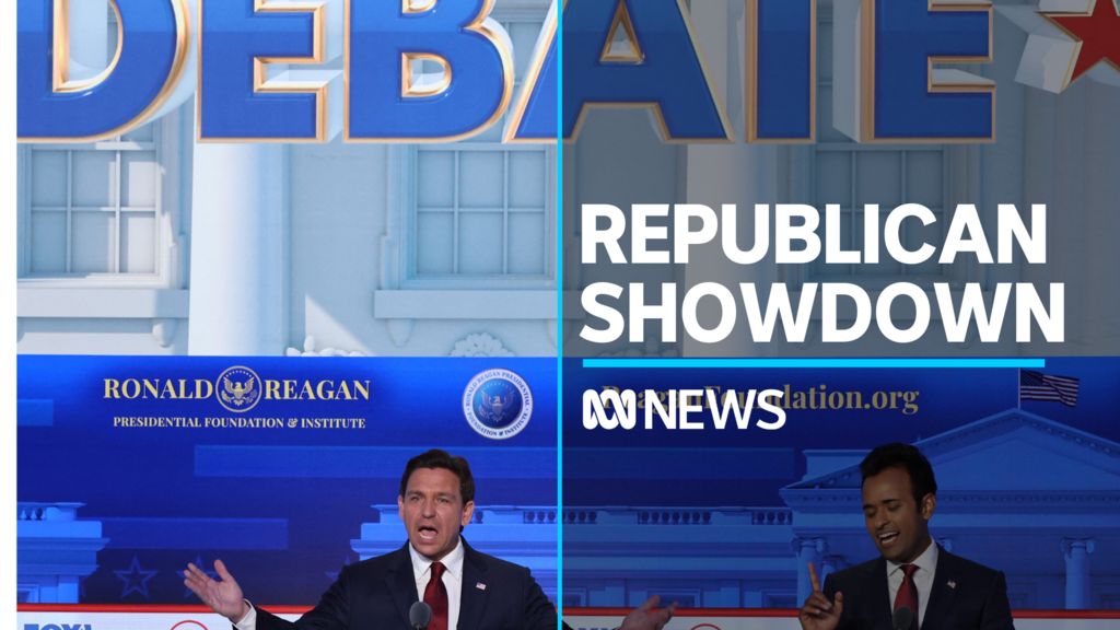 Us Republicans Square Off In Second Debate Abc News