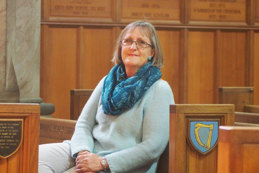 Alison at St Peter's Cathedral