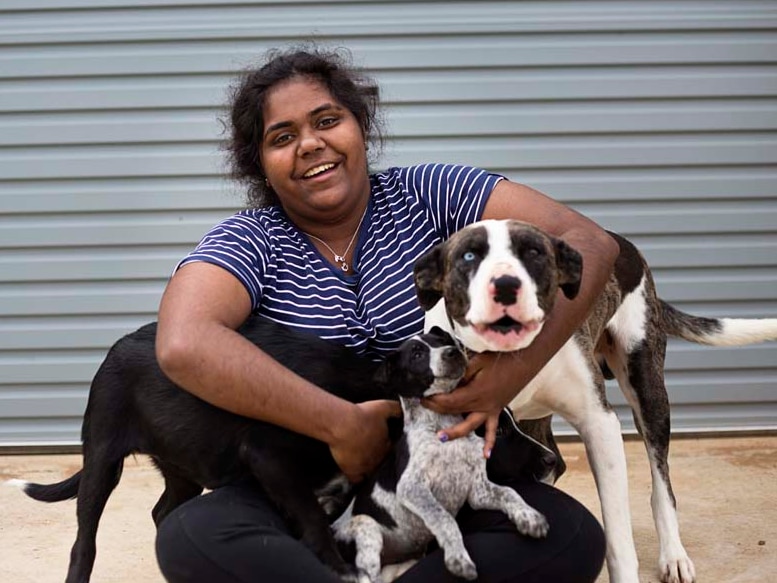 Woorabinda resident Davina Tilberoo