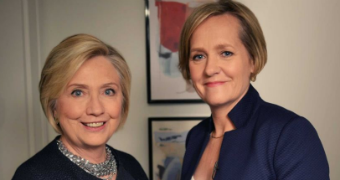 Sarah Ferguson and Hillary Clinton
