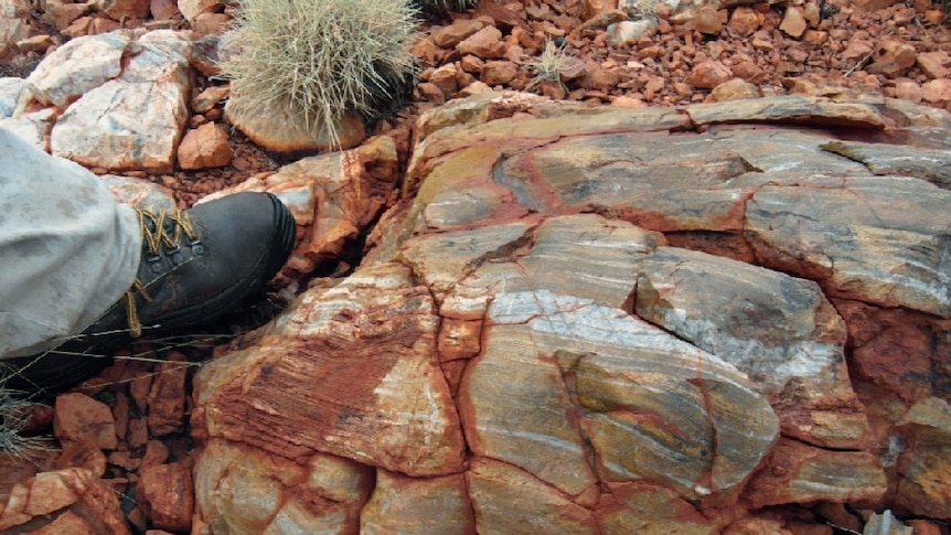 Red rock in the Pilbara