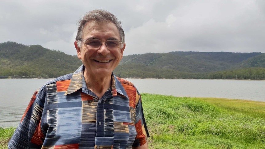 Tablelands mayor Joe Paronella at Tinaroo Dam