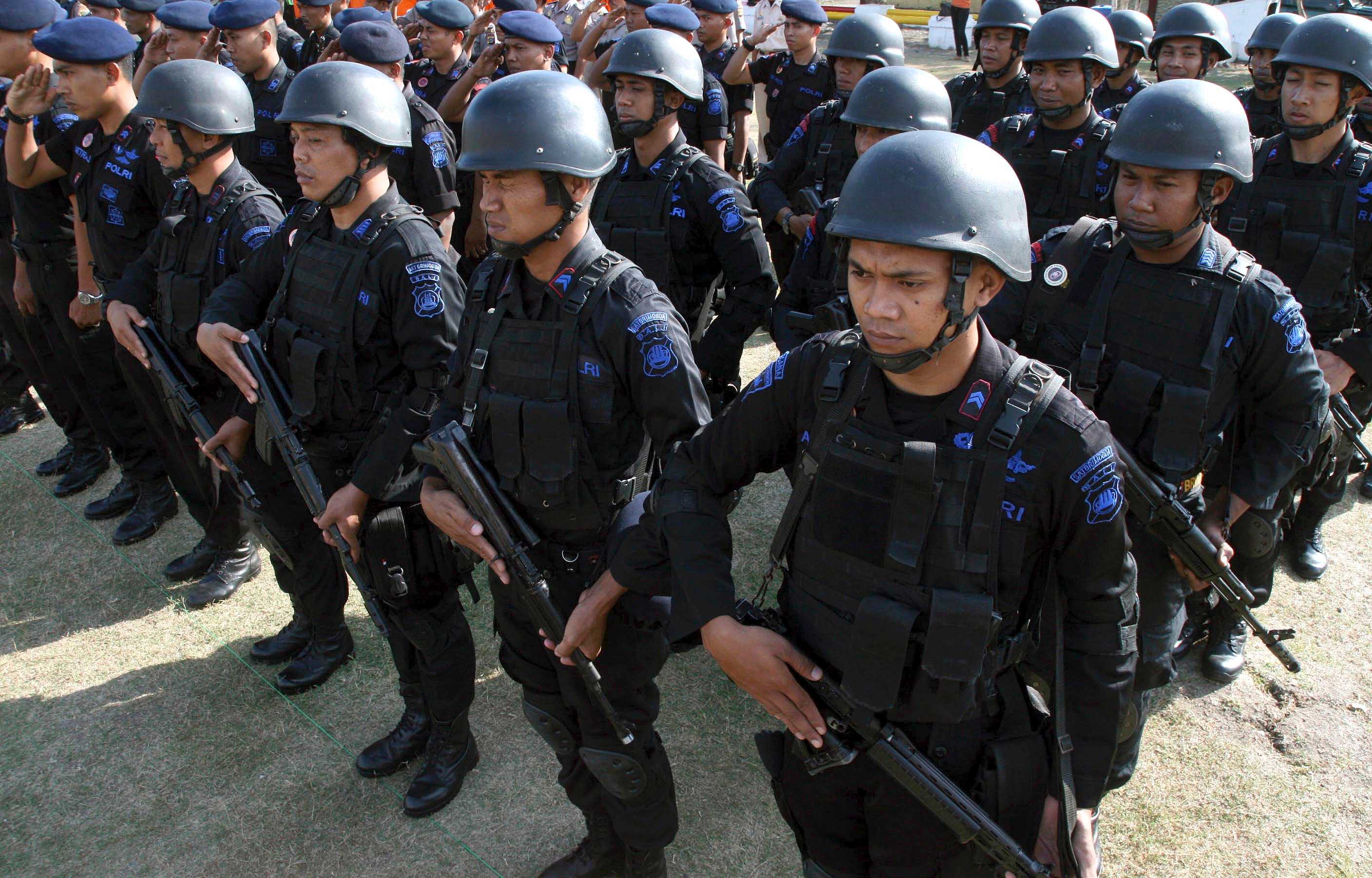 Полиция индонезии