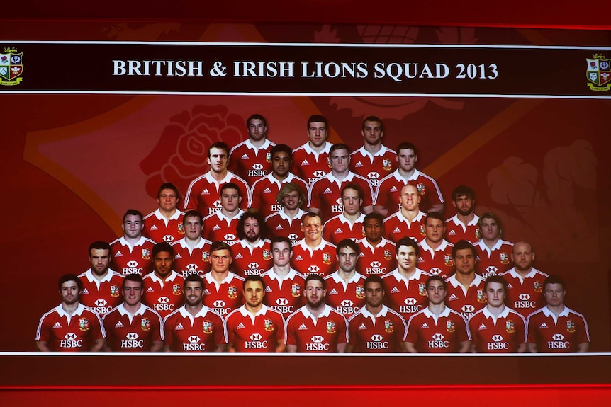 Lions squad together for 2013 tour