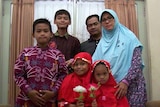 Family Dita Oepriarto, Puji Kuswati and their four children
