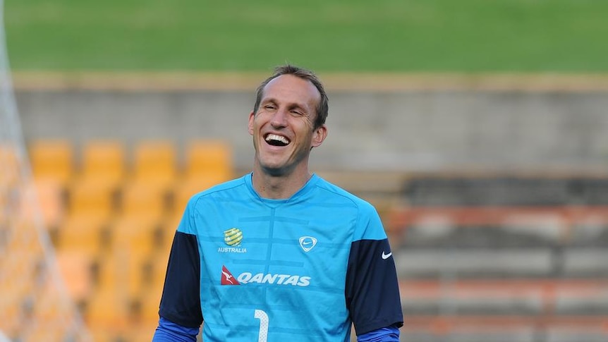 MVP chance ... Schwarzer will break the record for most Socceroos caps on Sunday morning (AEDT).