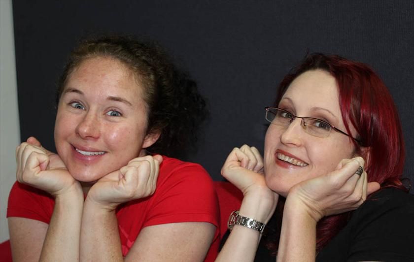 Stand up comedy duo Kat Davidson and Mel Buttle episode artwork