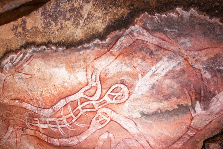 Rock art at Arnhem Land