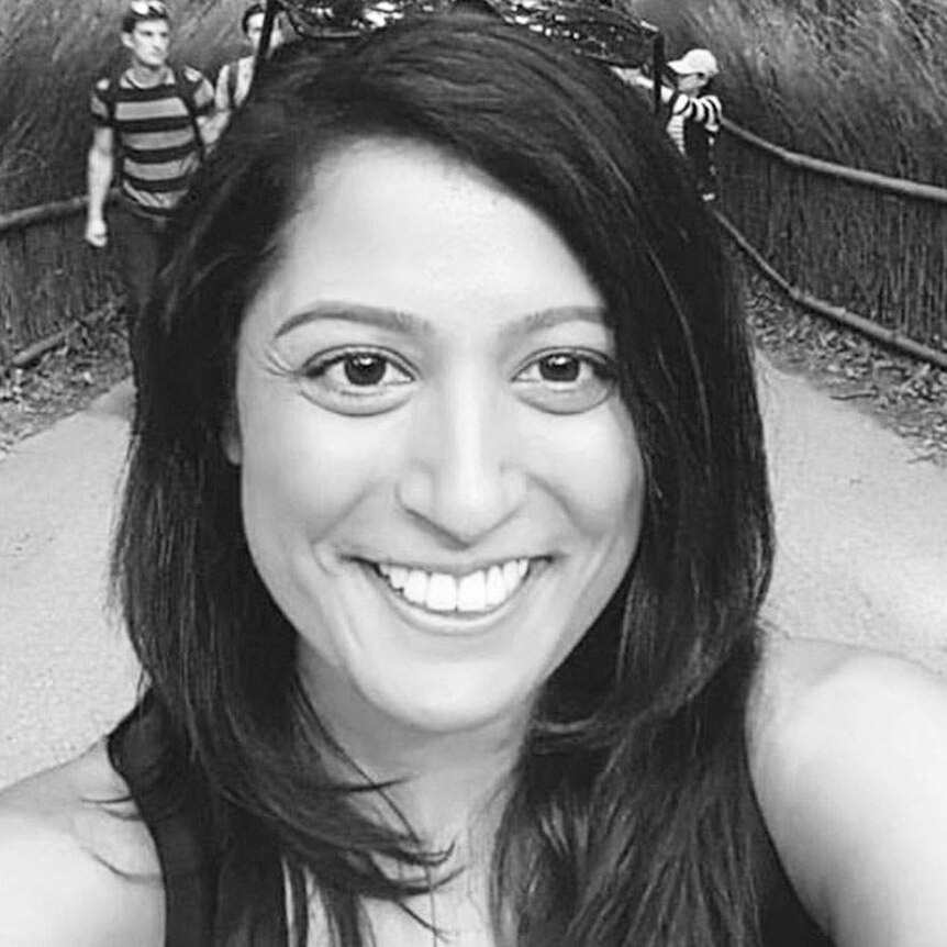 Bhavita Patel smiles in a selfie photo.