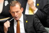 Tony Abbott in Parliament