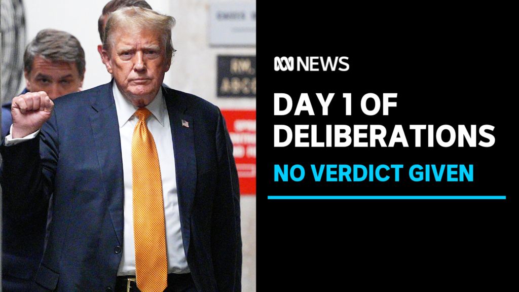 Trump trial jury delivers no verdict on day one of deliberations - ABC News
