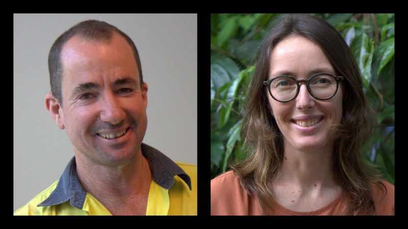 Bruce Dunstan and Georgina Reid