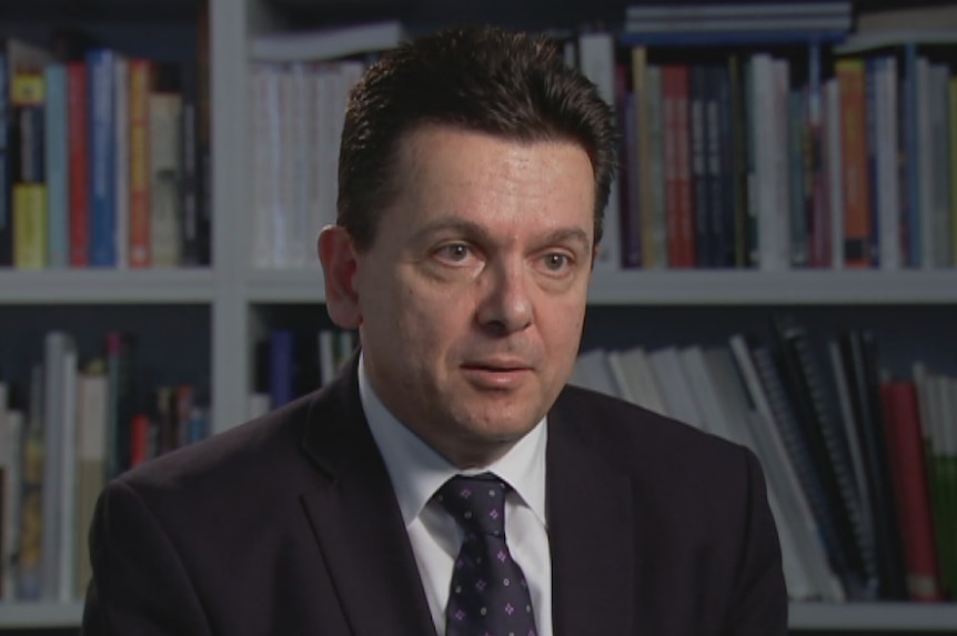 Nick Xenophon talks to 7.30 about the AFP arrests, 18 May 2017.