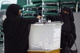Voting in the Maldives election