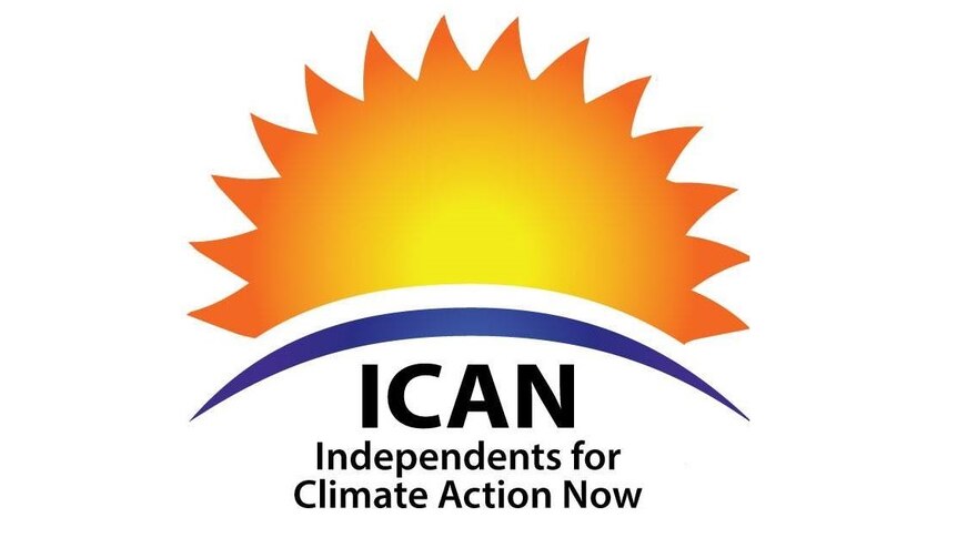 Independents for Climate Action Now logo.
