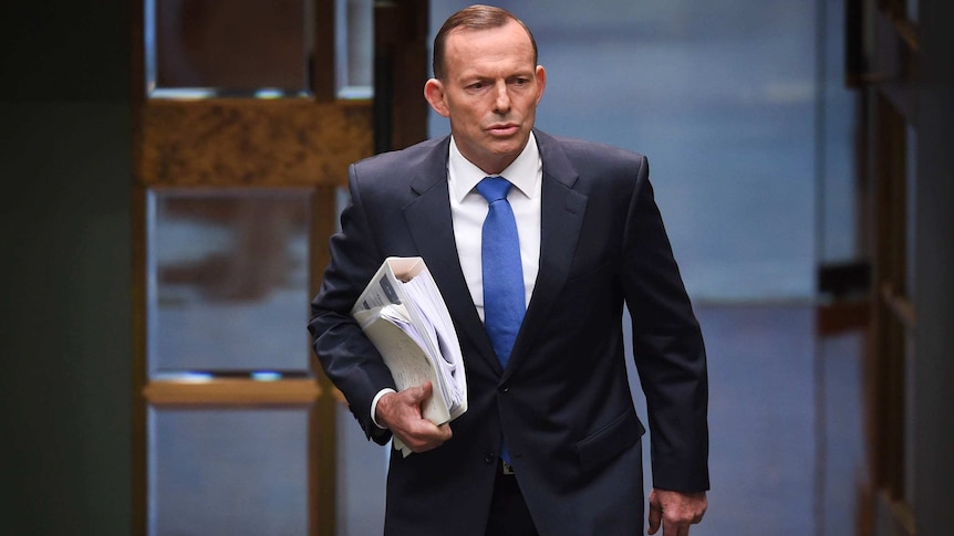 Mr Abbott highlighted his own actions in launching the royal commission.