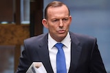 Mr Abbott highlighted his own actions in launching the royal commission.