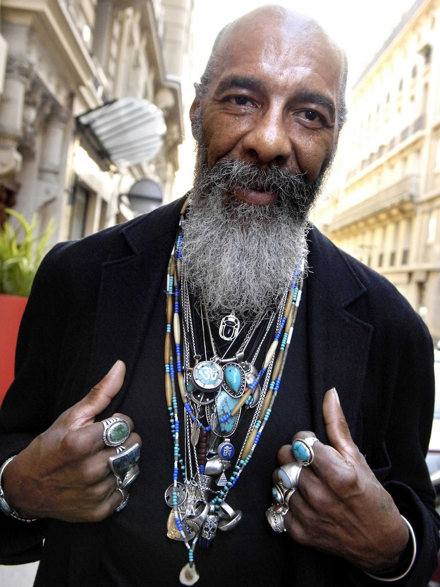 US singer and guitar player Richie Havens.