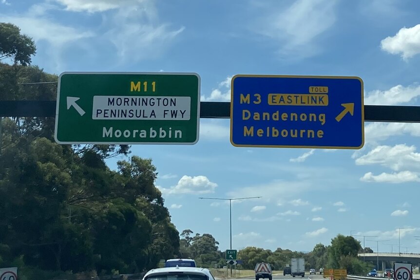 Two road signs