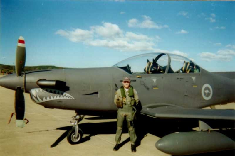 Former trainee fighter pilot Benjamin May.