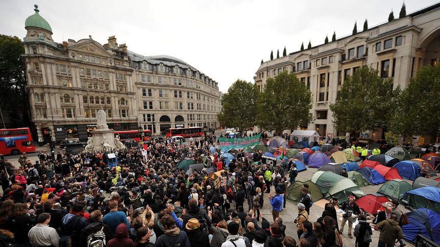 St Paul's Cathedral protesters