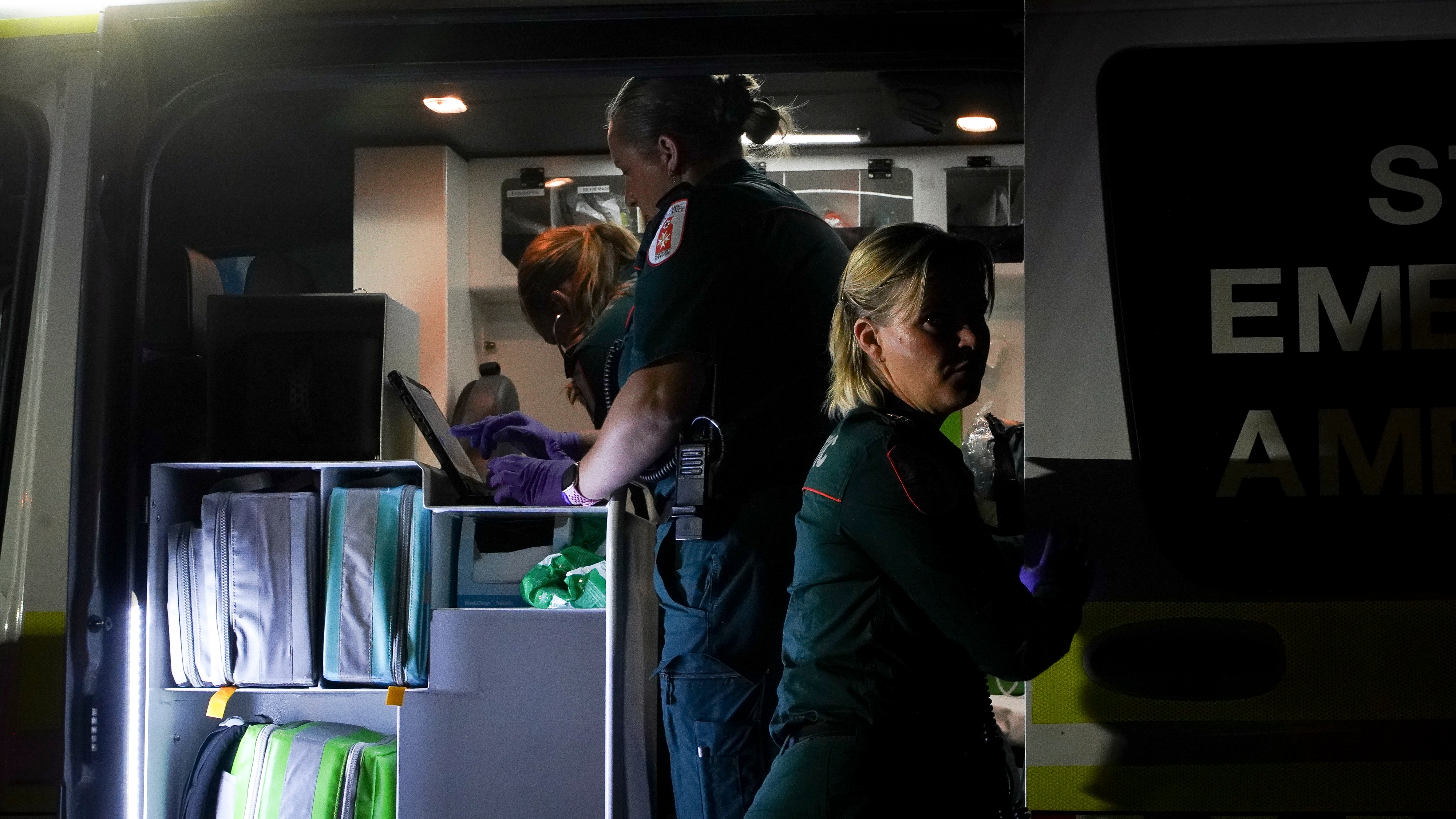 On duty just after 6pm, these paramedics' shift is about to go bad