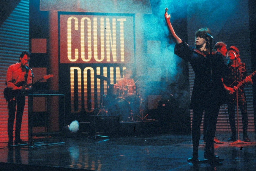 It's 1985 - the Divinyls led by front woman Chrissie Amphlett perform on the Countdown stage